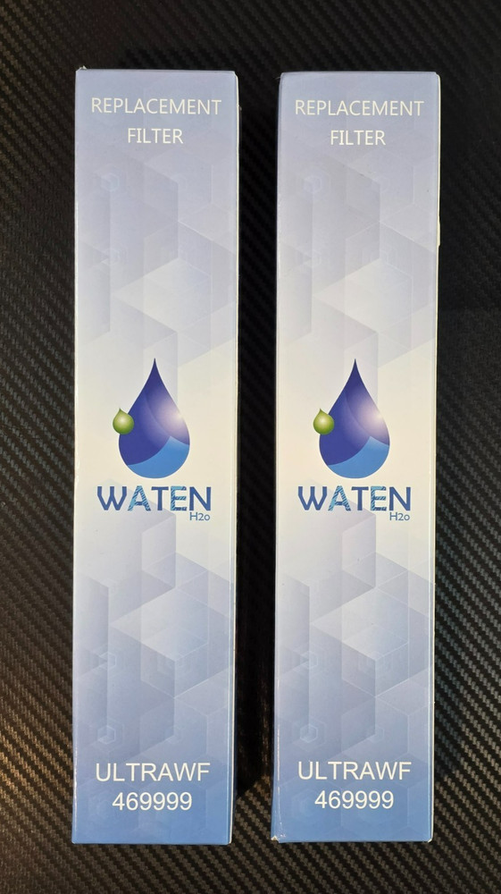 2x Waten H20 Water Filter ULTRAWF 469999 Compatible with Frigidaire & Kenmore