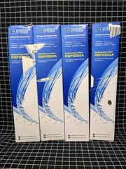 Unopened Icepure RWF0900A Refrigerator Water Filter – Set of 4