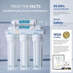 APEC Water Systems ROES-50 Essence Series Top Tier 5-Stage WQA Certified Ultr…