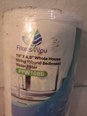 PPW10BB 10″ x 4.5″ Whole House String Wound Sediment Water Filter Filters4You