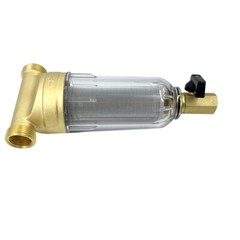 Municipal Tap Water Filter Reusable Whole House Spin Down Sediment Pre-Filter