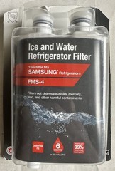 HDX FMS-4 Premium Refrigerator Water Filter Replacement Fits Samsung HAF-QIN/EXP