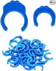 100Pcs 1/4 3/8 Inch Locking Clips for RO Water Filter