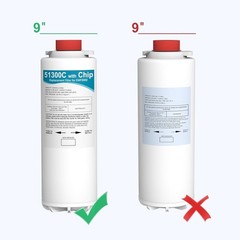 51300C Replacement Water Filter w/Chip Compatible with Elkay EZH2O Bottle Fillin