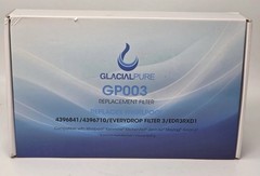 NEW In Box Glacial Pure GP003 Pack Of 3 Refrigerator Water Filter Replacement