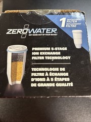 ZERO WATER ZR-001 Replacement Water Filter 5 Stage Advanced Filtration NIB