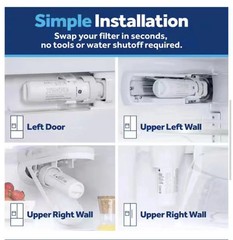 GE® XWFE Refrigerator Water Filter Genuine with RFID NEW NO CHIP FREE FAST SHIP