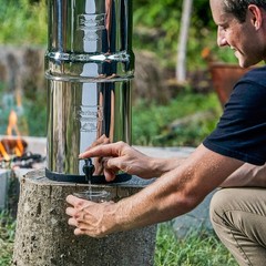 Big Berkey Gravity Fed Water Filter 2.25 Gal Stainless