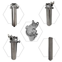 Stainless Steel Front Filter Household Water Filtration System 1-40μm 10000L/h