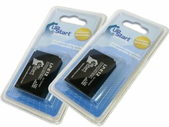 2x Battery for Canon SL1, LP-E12 Digital Camera 900mAh, 7.4V, Lithium-Ion