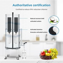 Gravity Water Filter Replacement BB9-2 PF-2 Compatible NSF42 Combo Pack