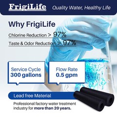 Refrigerator Water Filter Compatible with Frigidaire EPTWFU01, EWF02, 2PACK