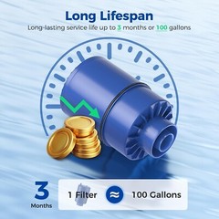 Fil-Fresh 3X RF-9999 Water Filter for RF-9999 Faucet, FM3700 PFM400H US Stock#