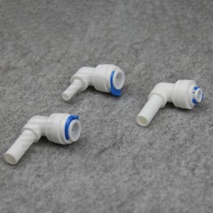 1/4″ 3/8″ Push Fit Fittings Stem Elbow For Reverse Osmosis Water Filter Fridge