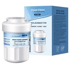 Fridge Water Filter Compatible with GE MWF, SmartWater, MWFP, MWFA, GWF, Kenmore