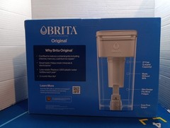 Brita Extra Large 27-Cup Filtered Water Dispenser with Filter – Gray