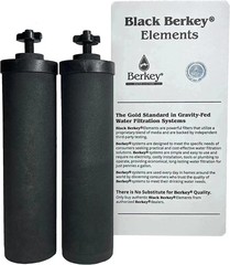 BB9-2 Black Berkey Water Filter Replacement Elements (2-Pack)