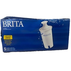 Brita 0B03 Standard Water Pitcher Filters 5 Pack – New