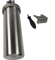 Stainless Water Filter Housing 10″ L cartridges 3/4in NPT Kit Shell for Rust