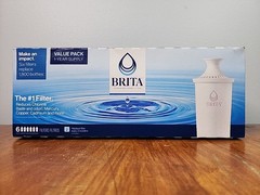 Brita Standard Replacement Water Filters (5) for Pitchers & Dispensers Open Box