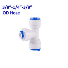 10 pcs of 1/4″ 3/8″ Quick Connect RO Water Filter Fittings Adapter
