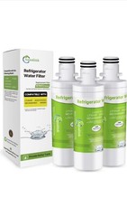 AquaLink AL-RWF4700AB Replacement Refrigerator Water Filter 3 Pack ADQ74793501🚰