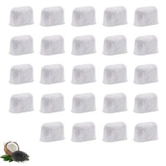 24 Nispira Activated Charcoal Water Filters Replacement Compatible with White