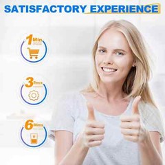 GOLDEN ICEPURE RWF0500A Refrigerator Water Filter Replacement for 4396508, 3PACK