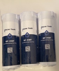 3 PK GLACIER FRESH GF-XWF Refrigerator Water Filter Replacement