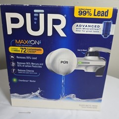 PUR Max Ion Advanced Faucet Filter Tap Filtration System Chrome Water Purifier