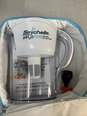 Seychelle pH2O PURE Alkaline Water Filter Pitcher – Ph Enhancing Filtration