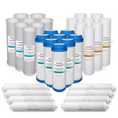 32 PK Reverse Osmosis Replacement Filters Coconut Carbon Inline Sediment GAC