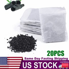 20 Packs Activated Carbon Charcoal Filters For Water Distiller Hygiene US