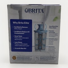 BRITA Longlast Replacement Filters Elite For Pitcher Dispensers 2 Filters