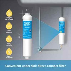 AQUA CREST 5KDC Under Sink Water Filtration System, NSF Certified, 5K Gallons(2)