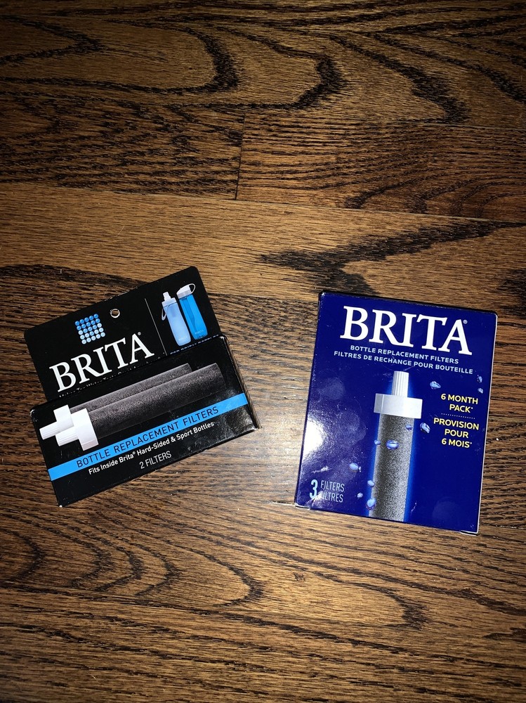 NIP Brita Water Bottle Replacement Filters 21X (5 PK)Fits In All Brita Bottles