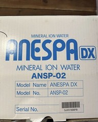 BRAND NEW Enagic Leveluk Anespa DX Mineral Water ANSO-02