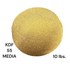 KDF 55 Filter Media Specialized for Chlorine and Heavy Metal Removal (10 Lbs.)
