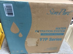 SimPure Y7P-BW UV Countertop Reverse Osmosis Water Filtration Purification NEW