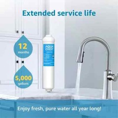 AQUA CREST 5KDC Under Sink Water Filtration System, NSF Certified, 5K Gallons(2)