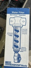 Rusco 1-1/2 Spin Down Separator Sand/ Sediment Water Filter 50 Gpm – Pwfss15