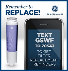 NEW Sealed 1 PACK Genuine GE Appliances Replacement GSWF Water Filter