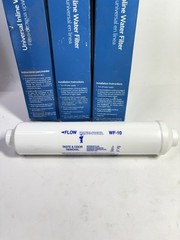 Qty-7 Universal 10″ Inline Water Filter Smart Choice 46-33005 Missing Fittings