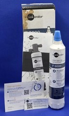 InSinkErator F-3000 Under Sink Water Filter Cartridge PFOS PFOA Replacement