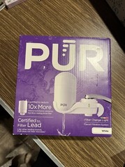 Brand New Open Box PUR FM3333B Classic Water Faucet Filtration System – WHITE