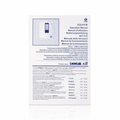 Enagic Kangen Leveluk Operation Manual K8 Information Demo Fact Sheets Guide NEW