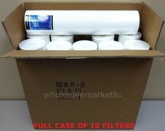 Bluonics 10 Pack 4.5×20″ Sediment Water Filters 5 Micron Replacement Cartridges