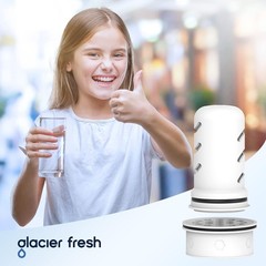LS Home Compatible Water Pitcher Filter Carbon + Ion Exchange Chlorine Reduction