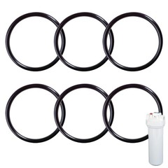 O-Rings Water Filter Replacement Gaskets 6 Pack