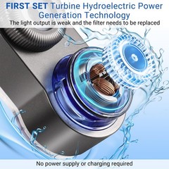 Water Filter Faucet with LED Display, UV Sterilization, Reduces Chlorine & Odors
